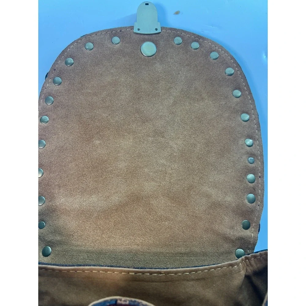 Patricia Nash Leather Backpack Bag Brown Renaissance Coin Tobacco W Tags Unused